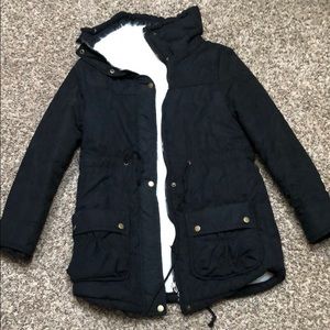 Long Black Winter Jacket